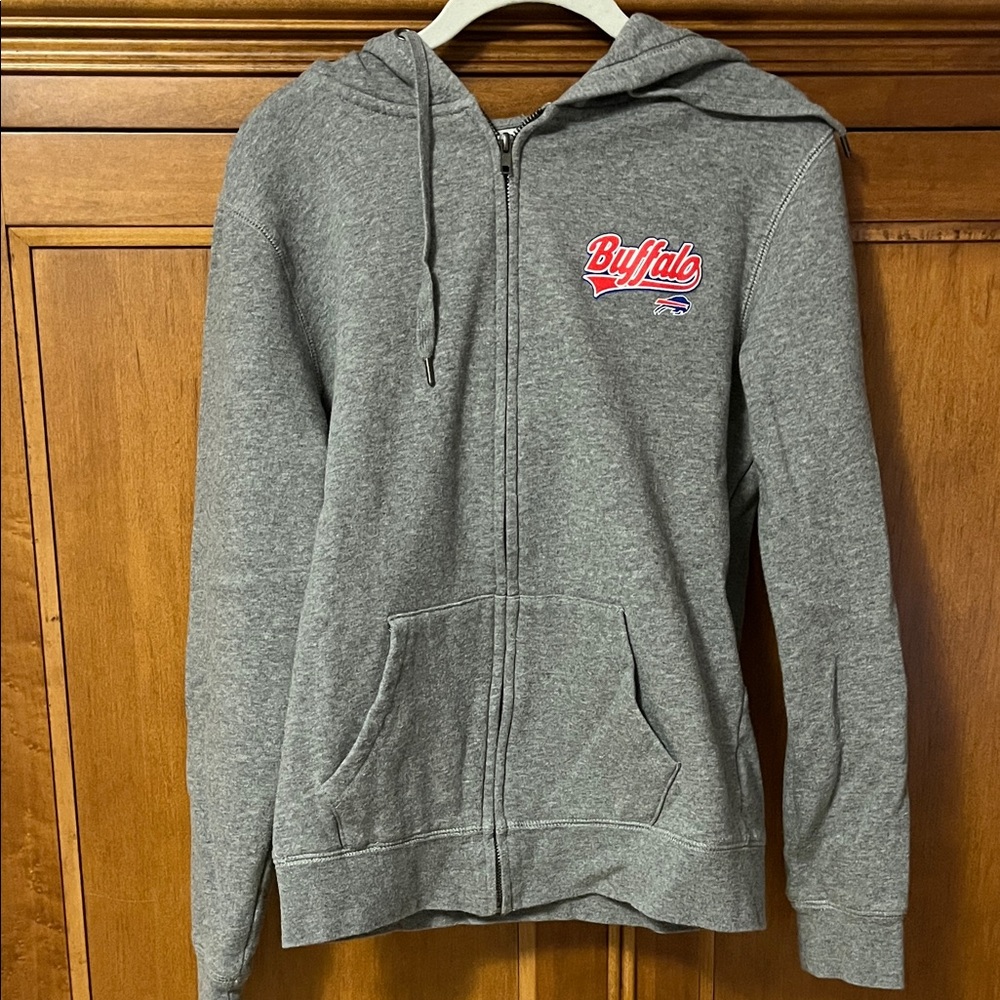 New Era  Buffalo Bills Gray Hoodie size M